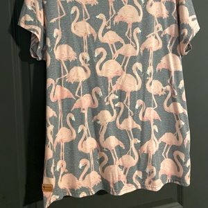 SIMPLY SOUTHERN. Cute flamingo top.